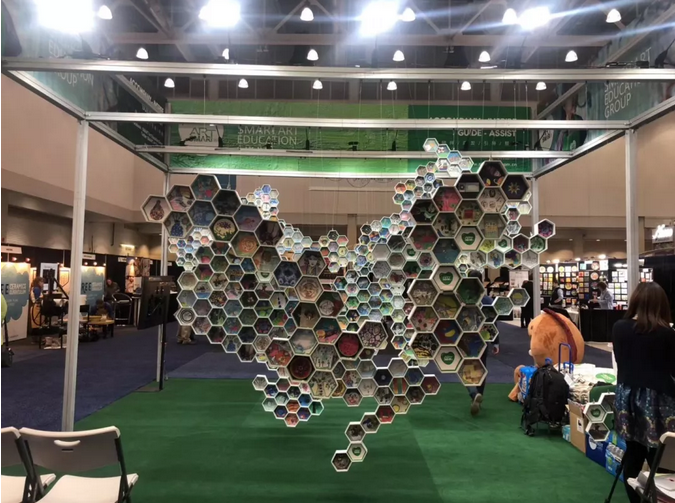 蜂墙展示